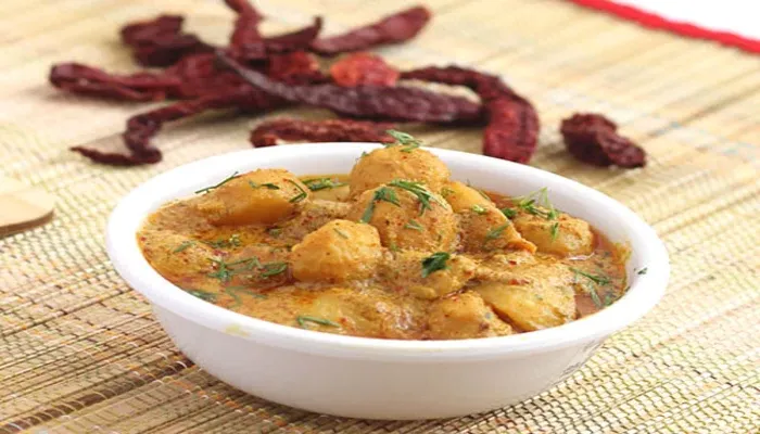 काश्मिरी दम आलू रेसिपी मराठी | how to make kashmiri dum aloo