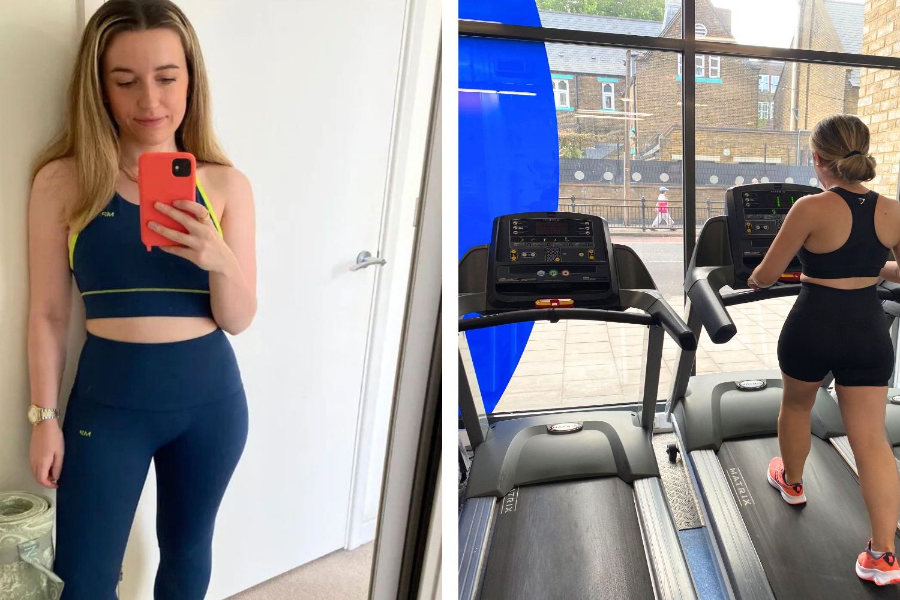 Incline Walking Before and After Pictures