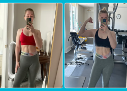 Incline Walking Before and After Pictures