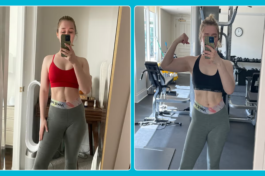 Incline Walking Before and After Pictures